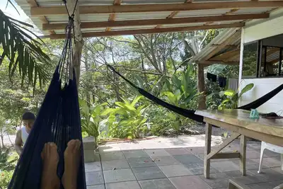 Cozy private Beachfront bungalow