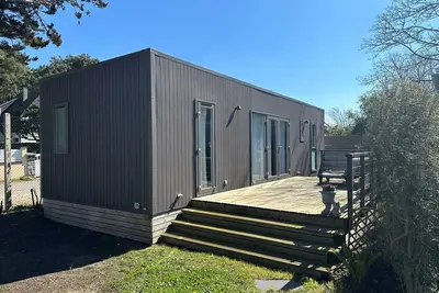 Image de Mobil-home confort 6 pers, 3 chambres, 2 sdb, plage à 200m, piscine chauffée, fitness, wifi inclus