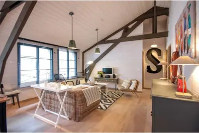 Meublé de Charme  avec sauna privatif, deux chambres, la plage à 200m