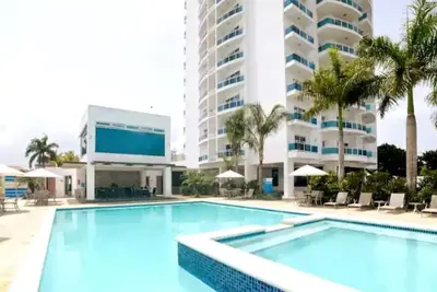 Image de 2-Bedroom condo with Pool, Gym & Wifi Juan Dolio