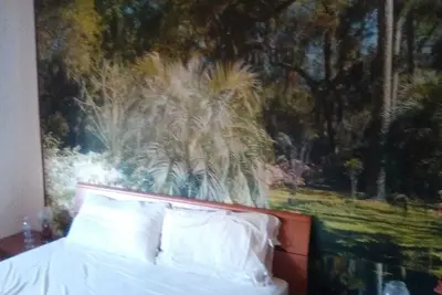 Image de Appartement \"Casa Rosciano\" adapté aux animaux domestiques, avec vue sur les montagnes et jardin