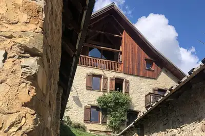 Image de Grand T2 de charme Rdc d’une maison, hameau des Marches (Orcières, Alpes du sud)