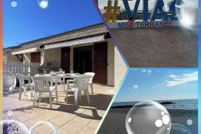 Image de Villa climatisée 300m de la plage Farinette