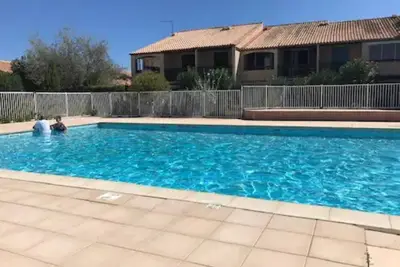 Image de La Franqui, maison deux chambres dans résidence, Piscine /vélos.