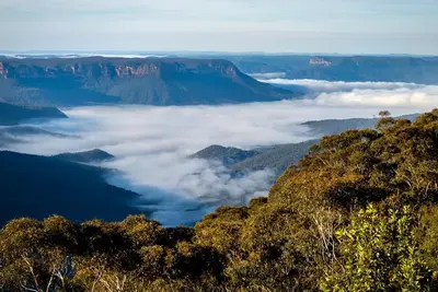 Image de Snow Leopard Lodge has the most magnificent un interrupted view of the Blue Mountains
