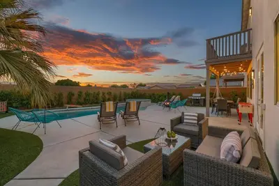 Gated Boho Retreat - Pool-Spa-Views- Games