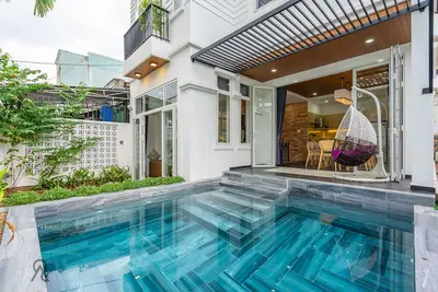 Image de Chilling Villa 4 bedrooms - private pool - walk to beach