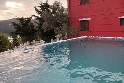 Villa Aspalathus Red, Pool and Panoramic Views to fulfil your Aegean memories