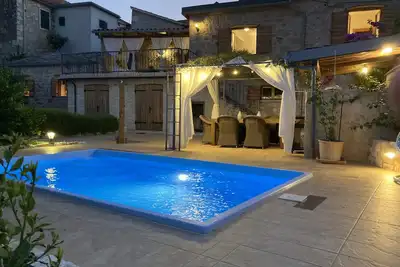 Image de Il Melograno, une maison en pierre dalmate originale avec une vue imprenable