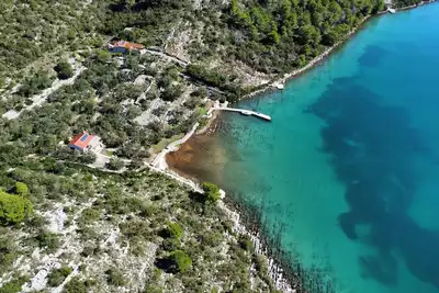 Maison de pêcheur près de la mer Baie Dragnjevica - Telascica, Dugi otok (K-19966)