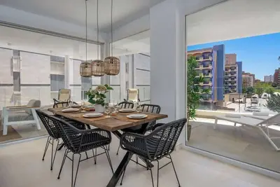 Image de Blue apt in Torreblanca by Costarentals - Ref 174