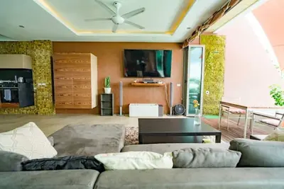 Image de Sea view villa with 2 pools, office space and roof terrace