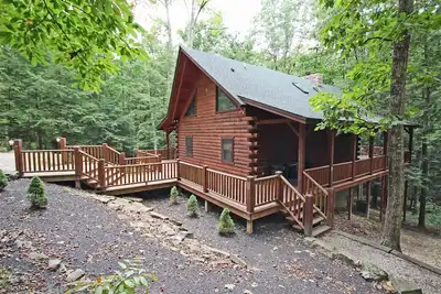 Cabine-Salle de bain privée-Double Pine Lodge