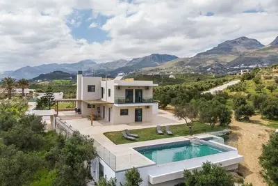 Image de Maison de vacances Plakias pour 1 - 12 personnes avec 4 chambres Ă coucher - Maison de vacances