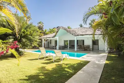 Image de Villa Clarissa 6 : piscine privée 100 M de la playa ballenas
