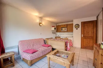 Image de Situé au pied des pistes de Morillon 1100