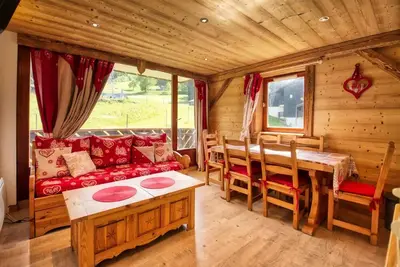 Image de Situé au pied des pistes à Morillon 1100