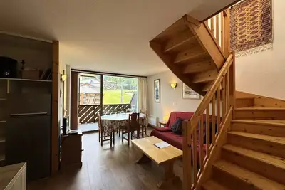 Image de Situé au pied des pistes de Morillon 1100