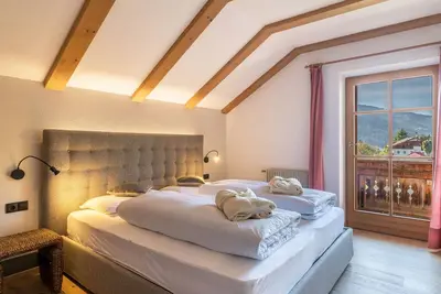 Image de Appartement Häuslerhof Tilia avec vue sur les montagnes, balcon et Wi-Fi.