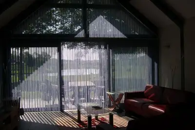 Image de Modern vacation home on private swimming and fishing pond with jacuzzi/sauna (paid)