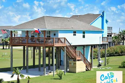 Image de Family Friendly Beach House, walking distance from beach and San Luis Pass.