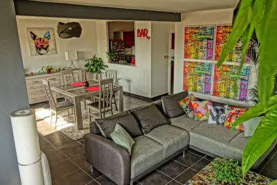 Le Patchwork Loft Calme et Cozy+parking Privé