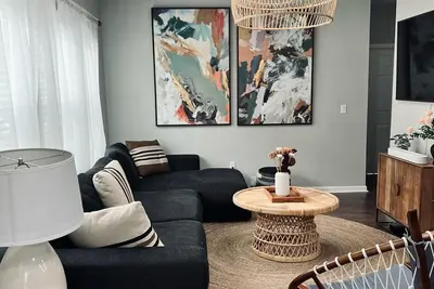 Image de *Discount Holiday getaway* Boho Themed Cozy 3 Bedroom Home in Atlanta
