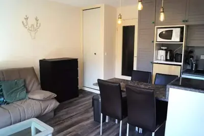 Image de Studio rénové avec Terrasse, Super Sauze