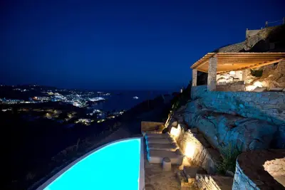 Image de Luxury Mykonos Villa | 3 Bedrooms | Villa Verve | Stunning Sea Views | Agios Lazaros