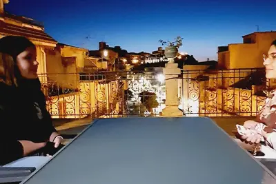 Period palace, b&b service, panoramic terrace with castle view