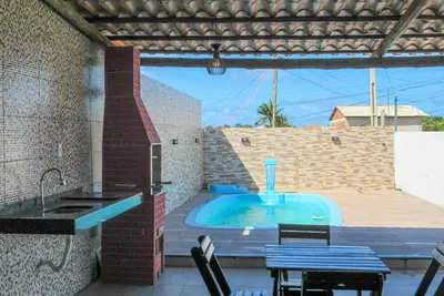Image de Casa Freitas com piscina em Taipu de Fora-MaraĂş/Ba