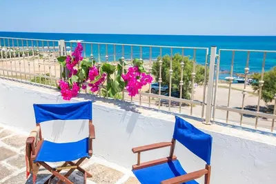 Image de La vista mare da Rossella. Terrace vue mer. 2 salles de bain avec douche.