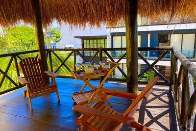 Image de Casa De Palapas in the heart of Playa Del Carmen