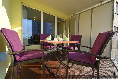 Image de Nd41 on the 4th floor - apartment with 2 balconies only approx. 200 m to the beach