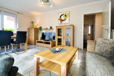 Image de Hb03 modern vacation apartment in Cuxhaven-Sahlenburg, terrace, close to the beach & quiet