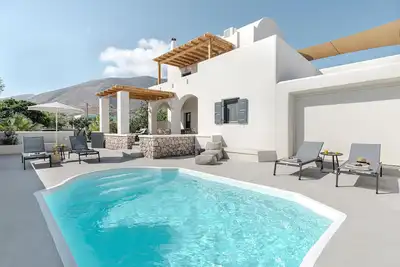 Escape View Villa with private pool & Sea view by Caldera Houses