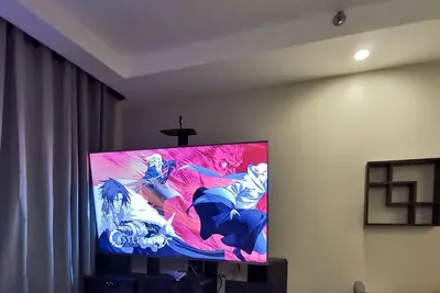 Image de 65 inch Tv, Ps4 Pro & Home theater Studio