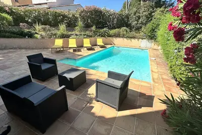Image de Villa avec piscine privée à 10mm de la mer