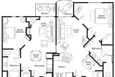 Image de Well appointed comfortable villa in