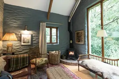 A quirky converted barn.