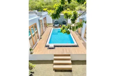 Studio (C) Studio with Pool open air Shower & Bath
