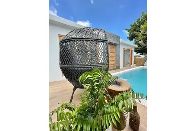 Studio (D) with Pool open air Shower & Bath