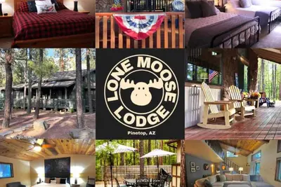 4th night Free at the Lone Moose Lodge, Az