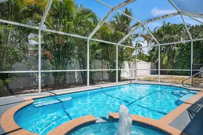 Image de ⚓Pet Friendly Tropical home w/pool and grill! ⚓🐕🏖