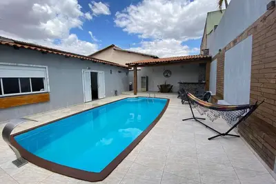 Image de Casa, com Linda Área de Lazer e Piscina Aquecida