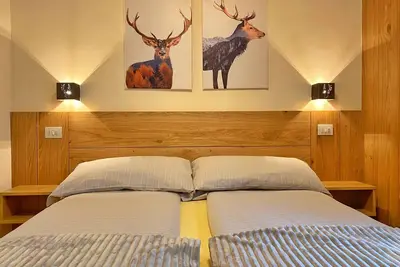 Image de Appartement de vacances Chalet Monteneve Toilà avec vue sur les montagnes, balcon et Wi-Fi.