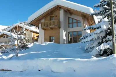 Image de Appartement de vacances Chalet Monteneve Verde avec vue sur les montagnes, balcon et Wi-Fi.