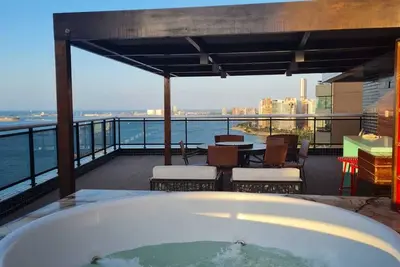 Exclusiva Cobertura no Landscape Gold Vista mar