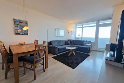 Image de Helle, moderne Ferienwohnung mit Direktem Meerblick in der 5. Etage