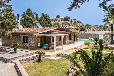 Image de Maison de vacances Archangelos pour 1 - 6 personnes avec 3 chambres à coucher - Maison de vacances